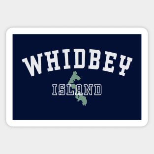 Whidbey Island WA Collegiate Island Living Pacific Northwest Sticker